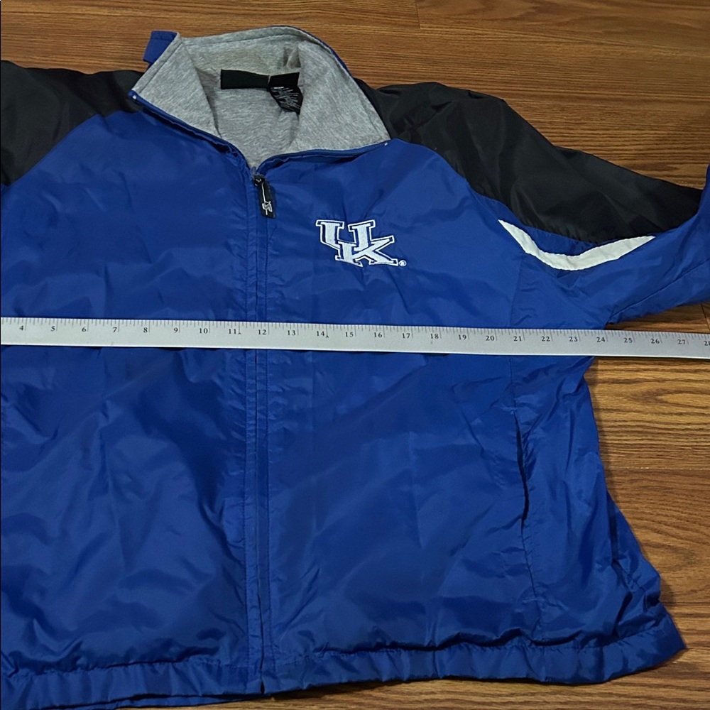 Vintage 90s UK Kentucky Wildcats Starter Windbreaker Jacket Nylon Men's Med - Picture 6 of 9